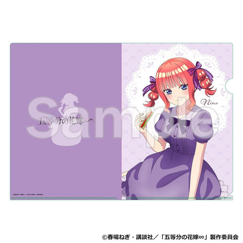 『五等分の花嫁∽』【描き下ろし】クリアファイル 二乃(アフタヌーンティーVer.)【202501再販】